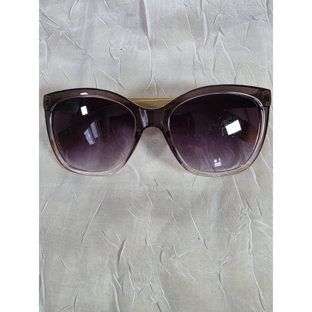 Piranha Sunglasses  Premium All Natural Bamboo Temple